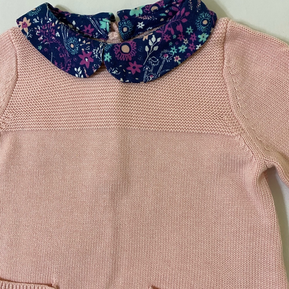 Collared sweater dress - Picture 2 of 4